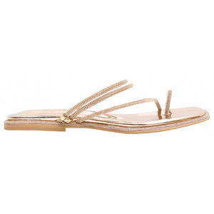 รองเท้าแตะแบบสวมคริสตัลสองแบบของแอนน์ ดีไซน์เปิดนิ้วเท้า ประดับด้วยคริสตัล  พื้นรองเท้าด้านในแบบซักได้ สวมใส่สบายได้ทุกฤดู - Product Image 3