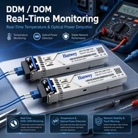 Sfp-10g-t Rj45 Transceiver Serat Optik Tembaga Jaringan Ip 30m Penggunaan Pusat Data Garansi 3 Tahun Chip Marvell