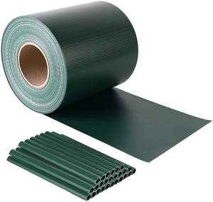 DIY Installation Facile Résistance aux UV 19cm * 35m Avec 20 Clips Ruban de Clôture Bande PVC Écran Clôture de Jardin pour Protection de Clôture de Jardin - Product Image 3