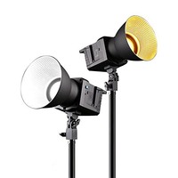 Lumière vidéo LED Sutefoto P100BI - 100WS, température de couleur double, lumière vidéo continue pour la photographie