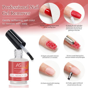 Dissolvant de vernis à ongles Private Label Burst Nail <span class=keywords><strong>Gel</strong></span> Liquide 15ml Sans parabène Élimine rapidement le vernis UV Soak-Off - Product Image 6