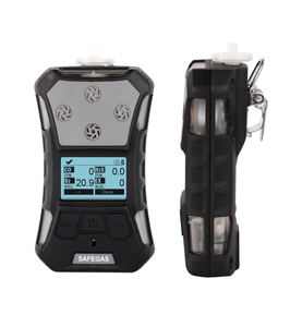 IP67 4 gás monitora CO H2S O2 CH4 analisador de gás portátil para refinaria - Product Image 6