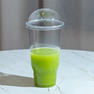 Couvercle de gobelet en plastique transparent et réutilisable, 107mm, 32oz, écologique pour animaux de compagnie, à bas prix, usine populaire à noël - Product Image 4