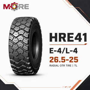 Neumático Radial OTR 26.5R25 E4 L4 HRE41 para Camión Volquete, Minería, Construcción, Movimiento de Tierras, Neumático Sin Cámara de Alta Resistencia - Product Image 1