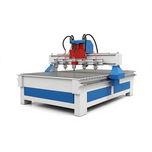 Máquina Fresadora de Madera de Cinco Husillos (1 a 5 husillos) con Enfriamiento por Agua de 2.2kW y Mesa de Adsorción al Vacío para Trabajos de Carpintería de Alta Productividad - Product Image 1