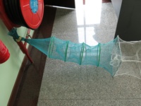 Cage de poisson longue Dua iran 506, Cage pour poisson type Dragon, 30cm x 40cm x 28 trous (Bubu Naga, Bento Naga, vito Naga)