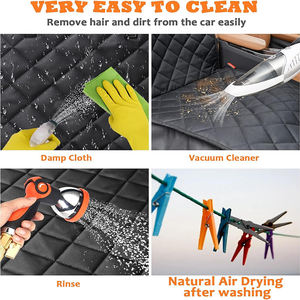 Funda Protectora para Asiento de Coche para Mascotas, Impermeable, Multifuncional, de Viaje, Sostenible, Material Oxford, Antideslizante, para el Asiento Delantero - Product Image 6