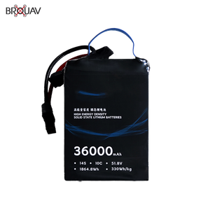 6S 12S 14S 20Ah 22000mAh 23000 24000mAh 25 40000mAh Semi-Solid State Pouch Lithium Ion UAV <b>Battery</b> 16000mAh 20S <b>Battery</b> Pouch - Product Image 1