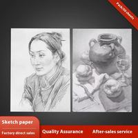 Papier à croquis professionnel pour étudiants compatible avec la sérigraphie