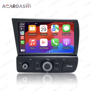 Pour <span class=keywords><strong>Audi</strong></span> <span class=keywords><strong>R8</strong></span> <span class=keywords><strong>V8</strong></span> V10 Gen1 2007-2015 ACARDASH nouveau Android 13 Qualcomm Version écran tactile avec unité principale Carplay - Product Image 6