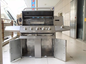 Barbecue a Gas <span class=keywords><strong>in</strong></span> <span class=keywords><strong>Acciaio</strong></span> Inossidabile per Cucina Esterna, Vendita all'Ingrosso da <span class=keywords><strong>BBQ</strong></span> Factory - Product Image 4