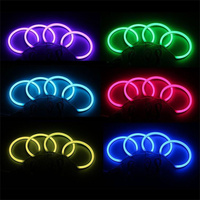 Angel Eyes SMD 3528 Coton LED Blanc Halo Anneaux Sans Erreur Pour E36 E38 E39 E46 LED DRL Phare
