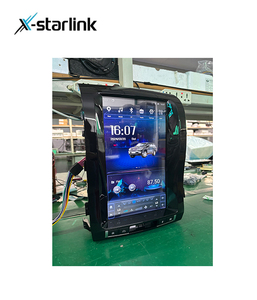 トヨタランドクルーザー2016-2019カーDVDプレーヤー用TeslaスタイルAndroidディスプレイカーラジオビデオプレーヤー - Product Image 2