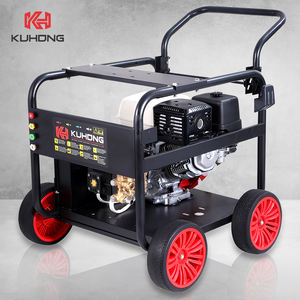 Kuhong 2200psi 40LPM <span class=keywords><strong>10</strong></span>.6GPM <span class=keywords><strong>10</strong></span> metros manguera de chorro de alcantarillado 1/4 agua lavadora a presión de alta potencia - Product Image 1