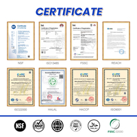 Suplemento Herbal de Marca Privada, Complejo de Shilajit, Musgo Marino, Ashwagandha, Cápsulas de Resina, 60 Cápsulas, Certificado GMP para Adultos