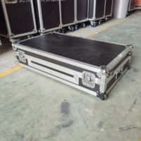 Équipement DJ Pioneer personnalisé BRAVO, Flight Case de transport pour contrôleur de mixage et lecteur CDJ avec roues