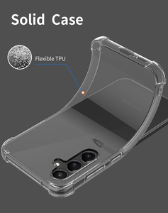 TPU trasparente custodia per telefono flessibile antigraffio ultra-sottile anti-lente anti-goccia di protezione per <span class=keywords><strong>Samsung</strong></span> S20 S22 S23 S24 A24 A34 A54 - Product Image 6