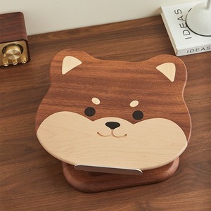 Estantería <span class=keywords><strong>de</strong></span> madera maciza para niños, soporte <span class=keywords><strong>de</strong></span> libro <span class=keywords><strong>de</strong></span> madera <span class=keywords><strong>de</strong></span> escritorio, libro fijo, libro <span class=keywords><strong>de</strong></span> imágenes, se puede levantar, soporte <span class=keywords><strong>de</strong></span> lectura <span class=keywords><strong>Shiba</strong></span> <span class=keywords><strong>inu</strong></span> - Product Image 2