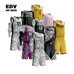 Maillot de basket-ball personnalisé, maillots de basket-ball à séchage rapide - Product Image 1