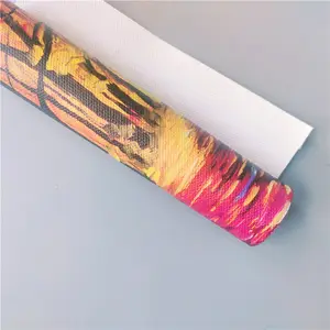 الطباعة فارغة المواد 320gsm النفط اللوحة نسيج القطن قماش لفة الصين المورد الجملة لوحة زيتية قماشية