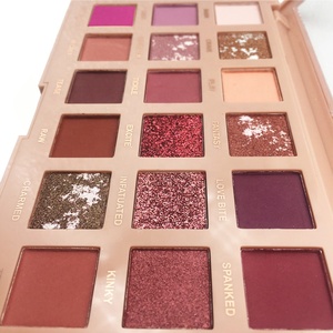 Paleta de Sombras de Ojos Metálicas Luminosas a Prueba de Agua en 18 Tonos de Piel Oscura, Maquillaje Mineral en Polvo de Marca Privada al por Mayor - Product Image 5