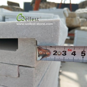 Flamed Snow White Quartzite Đối Phó, Đá Trắng Tự Nhiên Đối Phó Với Hồ Bơi - Product Image 3