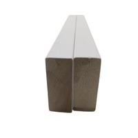 Plinthe en bois de pin massif apprêté, durable et écologique, pour la décoration intérieure des marchés américain et australien