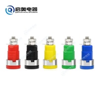 Haute intensité 4mm banane Jack prise femelle adaptateur sûr connecteur en laiton accessoire
