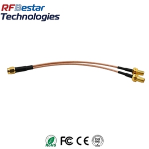 <span class=keywords><strong>Cable</strong></span> coaxial RG316 con divisor en <span class=keywords><strong>Y</strong></span>, conector SMA macho a doble conector SMA hembra, <span class=keywords><strong>cable</strong></span> paralelo tipo pigtail para antena de router 4G LTE <span class=keywords><strong>WiFi</strong></span> - Product Image 3