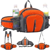 Riñonera Deportiva Multifuncional TINYAT, Informal, para Ciclismo, Escalada, Senderismo, Camping, Resistente al Agua, Unisex