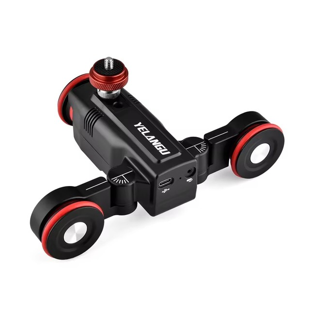 YELANGU L5i Camera Trolley Slider Electric Mini Car DSLR Camera Smartphone
