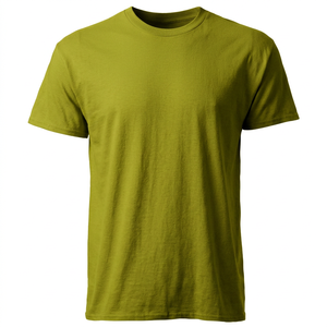 เสื้อยืดคอกลมแขนสั้นผู้ชาย ผ้าฝ้าย 100% 200 กรัม ระบายอากาศได้ดี เป็นมิตรกับสิ่งแวดล้อม ป้องกันรอยยับ ป้องกันการเป็นขุย ป้องกันการหดตัว รับสั่งทำ - Product Image 5