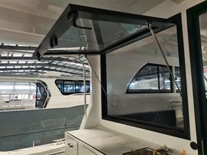 10m高級ファミリーアルミカタマランスピードフィッシングクルージングフィッシングセイルボートボートキャビンアルミカタマラン - Product Image 3