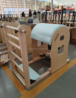 VOG Échelle de Correction de la Colonne Vertébrale en Bois d'Érable Réglable, Accessoire d'Entraînement Pilates et Yoga pour Studio de Pilates, Usage Domestique/Commercial