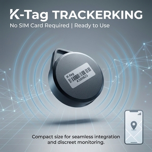 Trackerking Ktag, Aplicación Android/iOS, Rastreador de Ubicación en Línea, Mini Localizador Antipérdida con Batería de 1000 mAh, Funciona 3 Años - Product Image 2