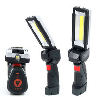 Lampe de travail COB Portable Rechargeable avec aimant, torche avec LED 2019 Rechargeable pour mécaniciens électriques