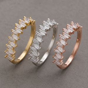 Anello Geometrico da Donna, Elegante Gioiello di Lusso alla Moda - Product Image 6