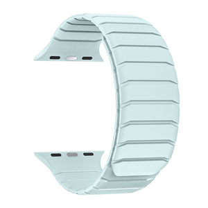 RYB Nouveauté Exclusive Bracelet en Silicone Magnétique Puissant de Haute Qualité pour <span class=keywords><strong>Apple</strong></span> <span class=keywords><strong>Watch</strong></span> Series 11/10/9/8/<span class=keywords><strong>7</strong></span>/6/5/4/SE - Product Image 4
