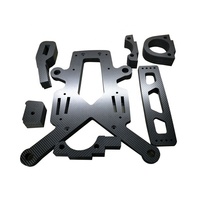 Pièces d'avion en fibre de carbone 3K usinées CNC de haute précision sur mesure pour drones FPV et UAV RC