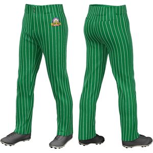 Custom Elastic Baseball <b>Pant</b> For Men With Stripe Personalized Logo Loose Fit Full Length Breathable Casual Wear - Product Image 1