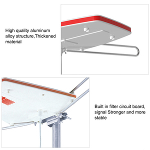 High Gain Marine Dish Outdoor HDTV Aerial Digital <b>Tv</b> Antena <b>Remote</b> <b>Controlled</b> Rotatable HD <b>Tv</b> Antenna - Product Image 3