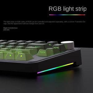 Teclado Mecánico HJSDZHI YG75 de 80 Teclas, Kit RGB GASKET Inalámbrico 2.4G para Teclado de Tres Modos con Teclas MOA - Product Image 3