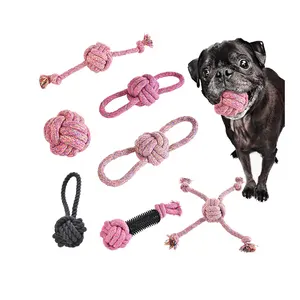 Dog Chew Toy Factory Supply Attractive Price Pet Toys Products Multifunction Custom Interactive Bite Resistant Rope Dog Chew Toy