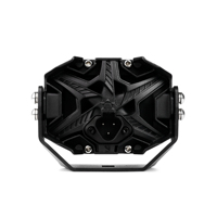Feux LED de travail série 3064 de 4 pouces 60W avec DRL ambre, faisceau spot latéral, pour conduite tout-terrain, Jeep, camion, VTT, UTV