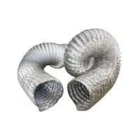 Tuyau de ventilation flexible en aluminium Urbale, longueur 5/10m, installation au plafond pour écoles extérieures
