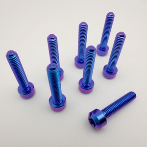 Chất lượng cao động cơ xe máy hợp kim Titan <span class=keywords><strong>GR5</strong></span> CNC gia công cường độ cao chống ăn mòn Torx Vòng đầu bu lông - Product Image 5