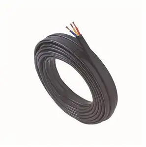 Cable kabel listrik 2.5mm 3 inti PVC terisolasi dan berlapis tembaga kabel listrik datar