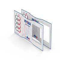 Panneau de recouvrement en membrane PET flexible, étiquette autocollante multi-usages pour machine, impression personnalisée disponible