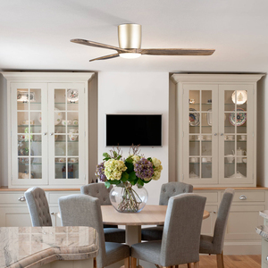 Hsg mô hình 801l LED quạt trần với ánh sáng 52 inch lưỡi gỗ vàng LED ánh sáng Quạt trần - Product Image 3