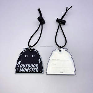 Cao cấp phản quang Keychain tùy chỉnh <span class=keywords><strong>PVC</strong></span> phản quang móc chìa khóa phản ánh túi quyến rũ - Product Image 5